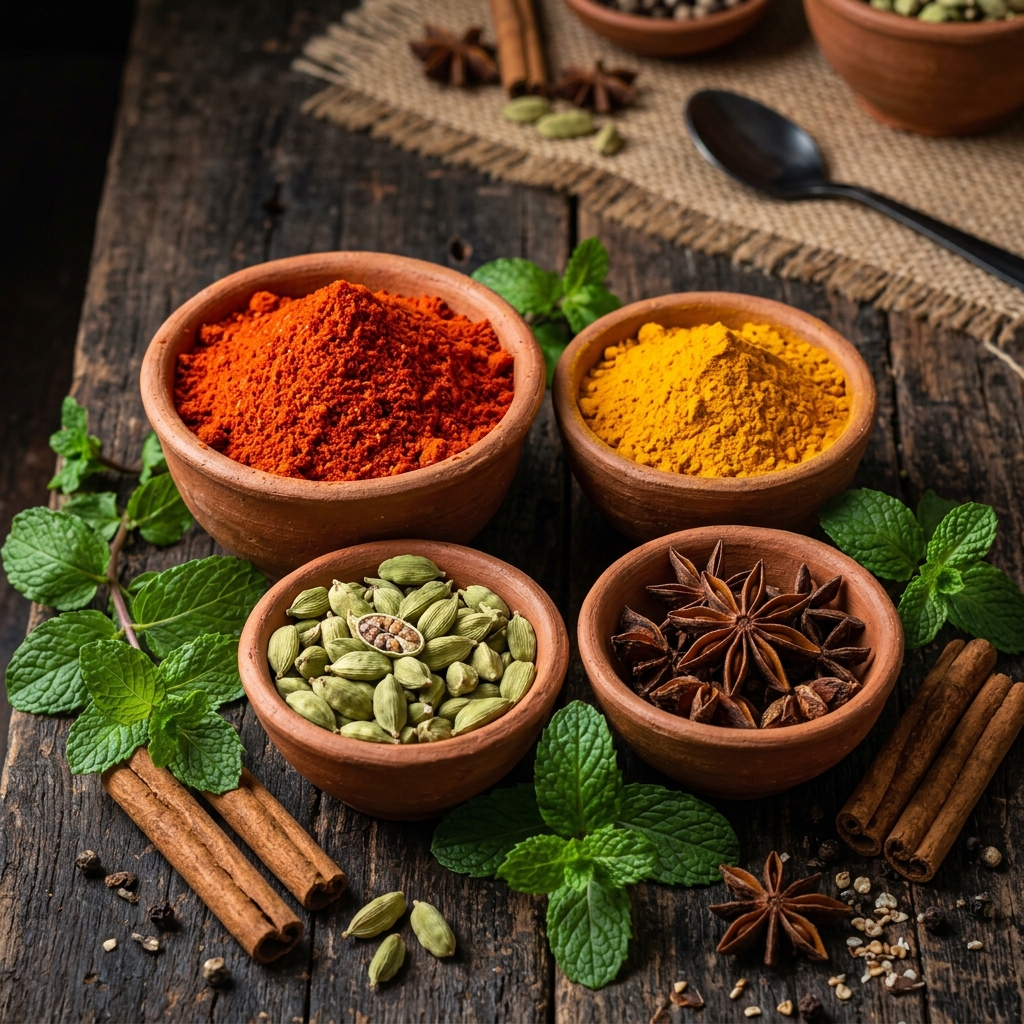 5 Health Benefits of Organic Spices