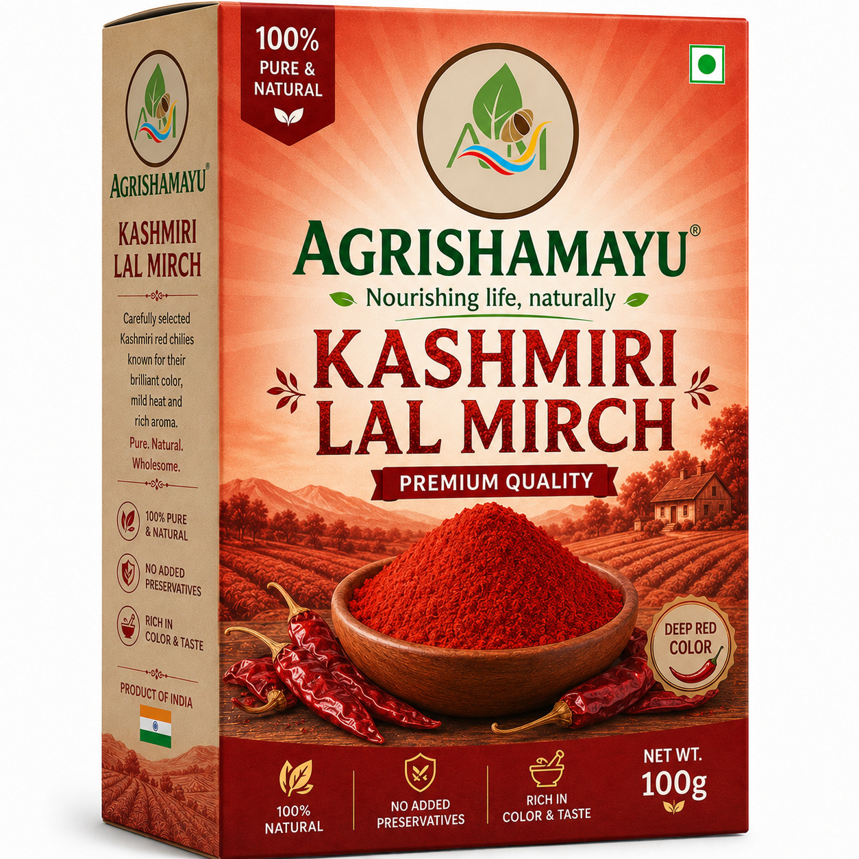 Kashmiri Lal Mirch